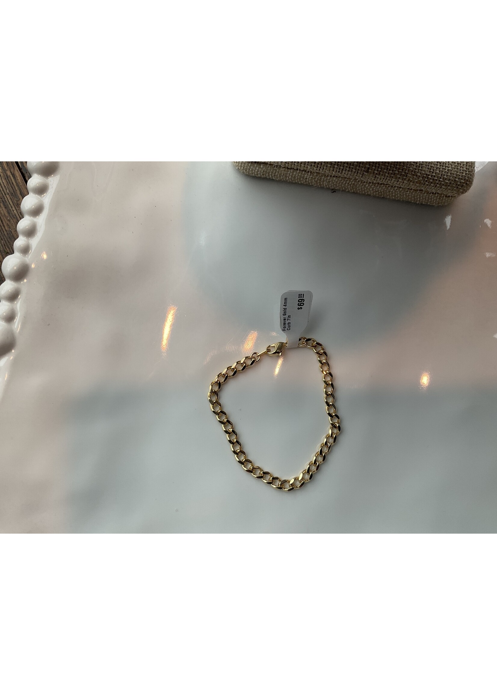 Jordans Forever Gold 3.5mm Curb 7in