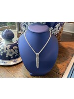 Jordans Forget Me Not Hidden Bale Vertical Necklace