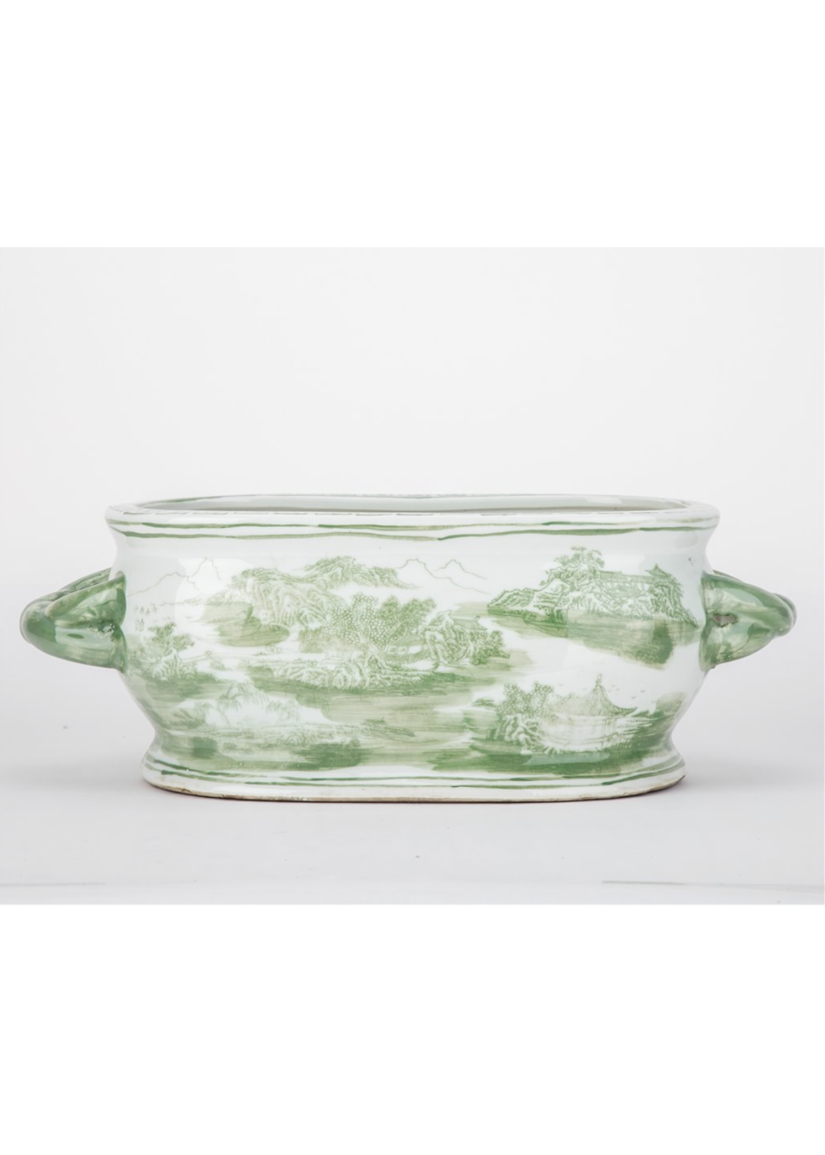 Jordans Green Scene Centerpiece Basin