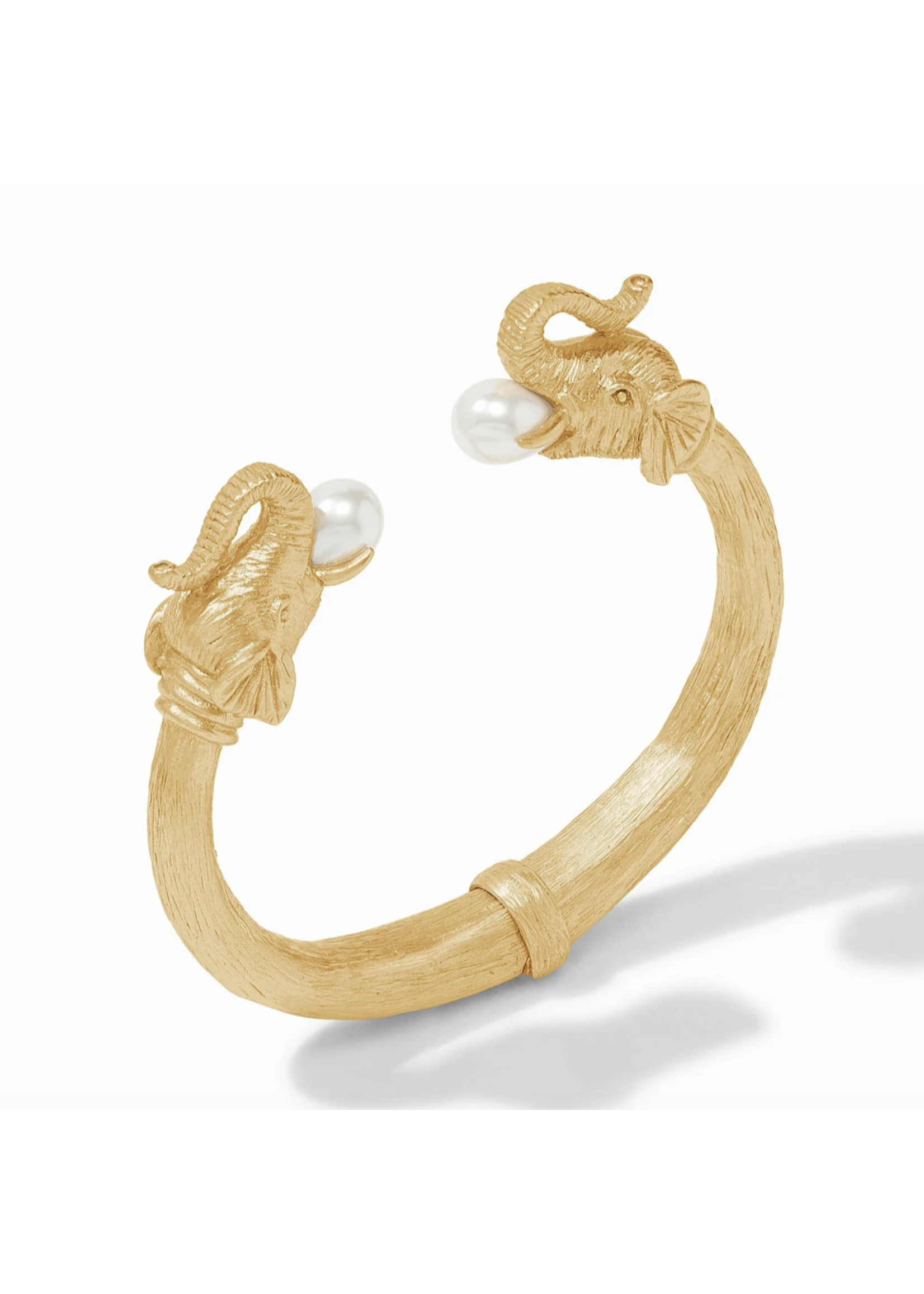 Julie Vos Elephant Cuff Pearl