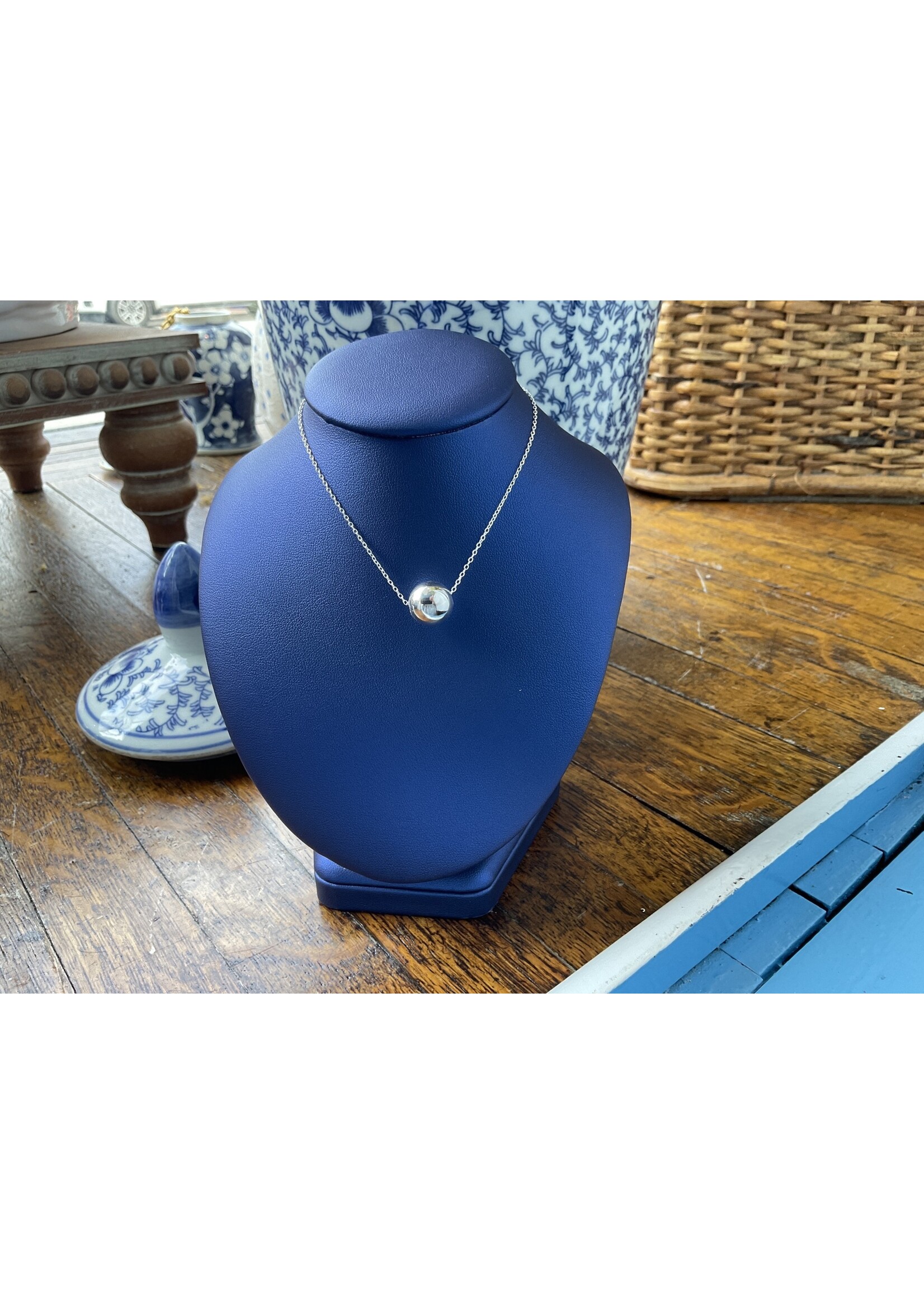 Jordans SS Single 12mm Bead Necklace 18in