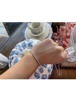 Jordans 1 cttw Diamond Flex Bangle 14kwg