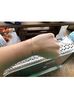 Jordans SS Vermeil Diamond Cuff .04cttw