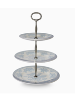 Burleigh Blue Asiatic Pheasants 3 Tier Cake Stand