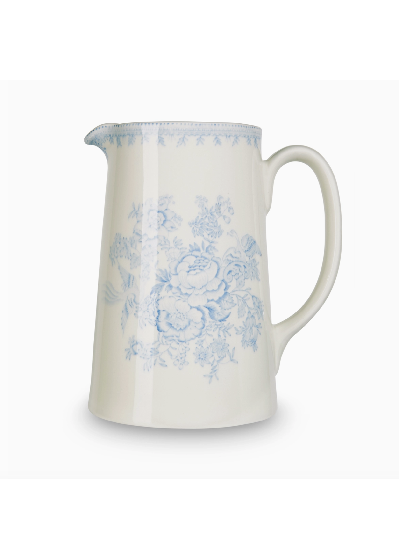 Burleigh Blue Asiatic Pheasants Large Tankard Jug