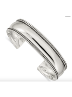 Jordans Antiqued Rope SS Cuff