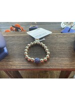 Wendy Perry Designs 10mm Chinoiserie Big Rock Bracelet