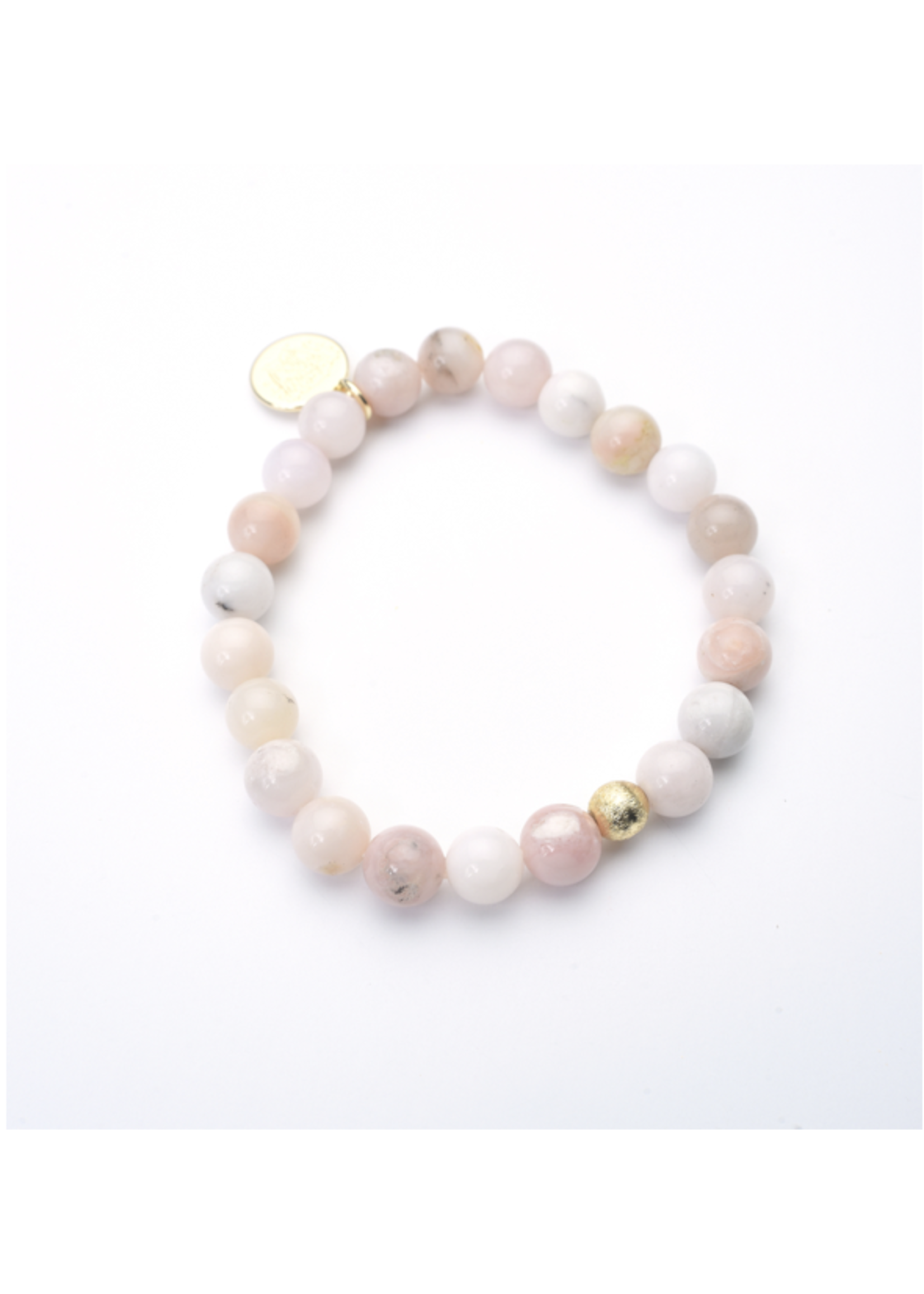 Wendy Perry Designs Chandler Birthstone Bracelet Pink Opal October