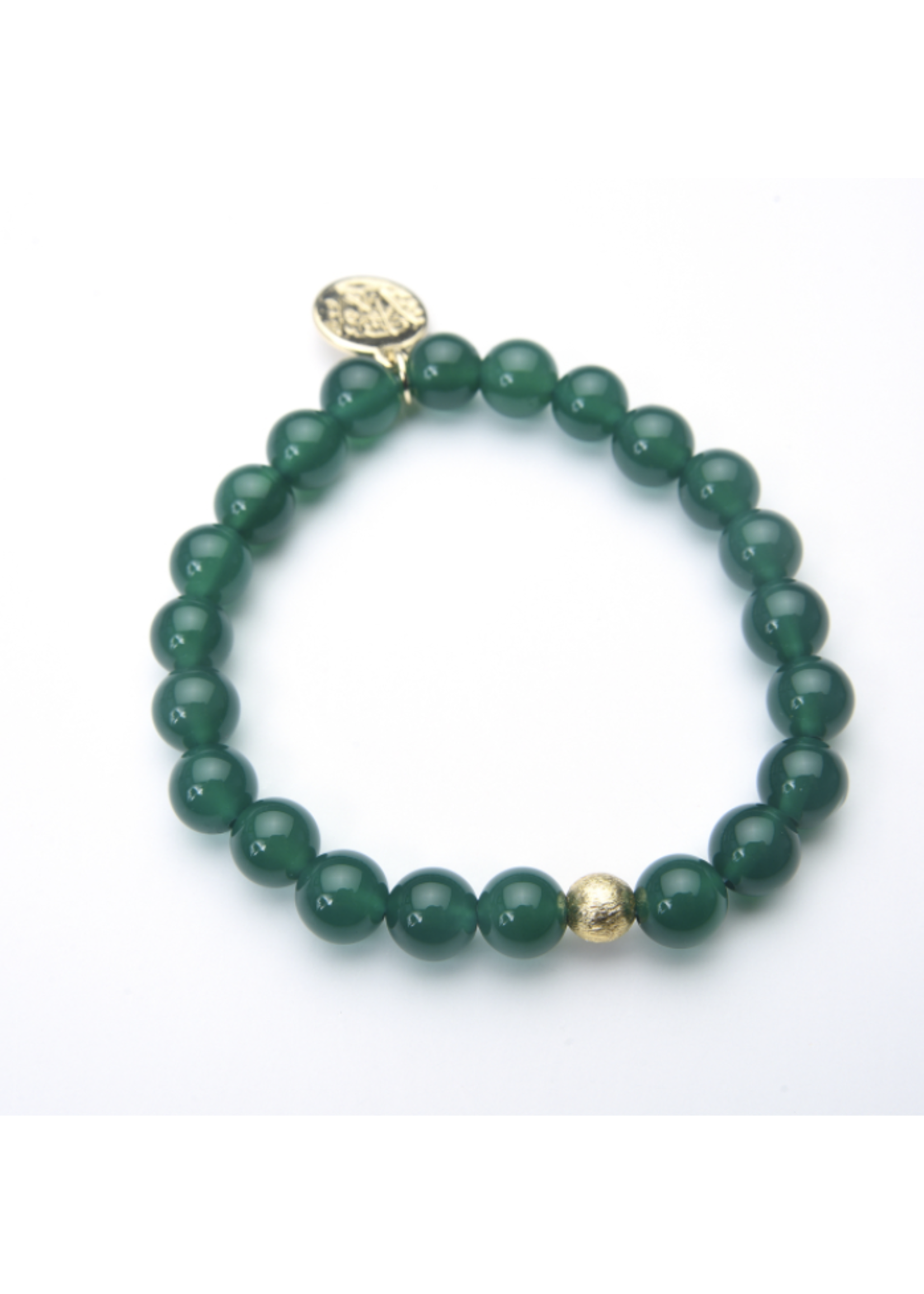 Wendy Perry Designs Chandler Birthstone Bracelet Green Onyx May