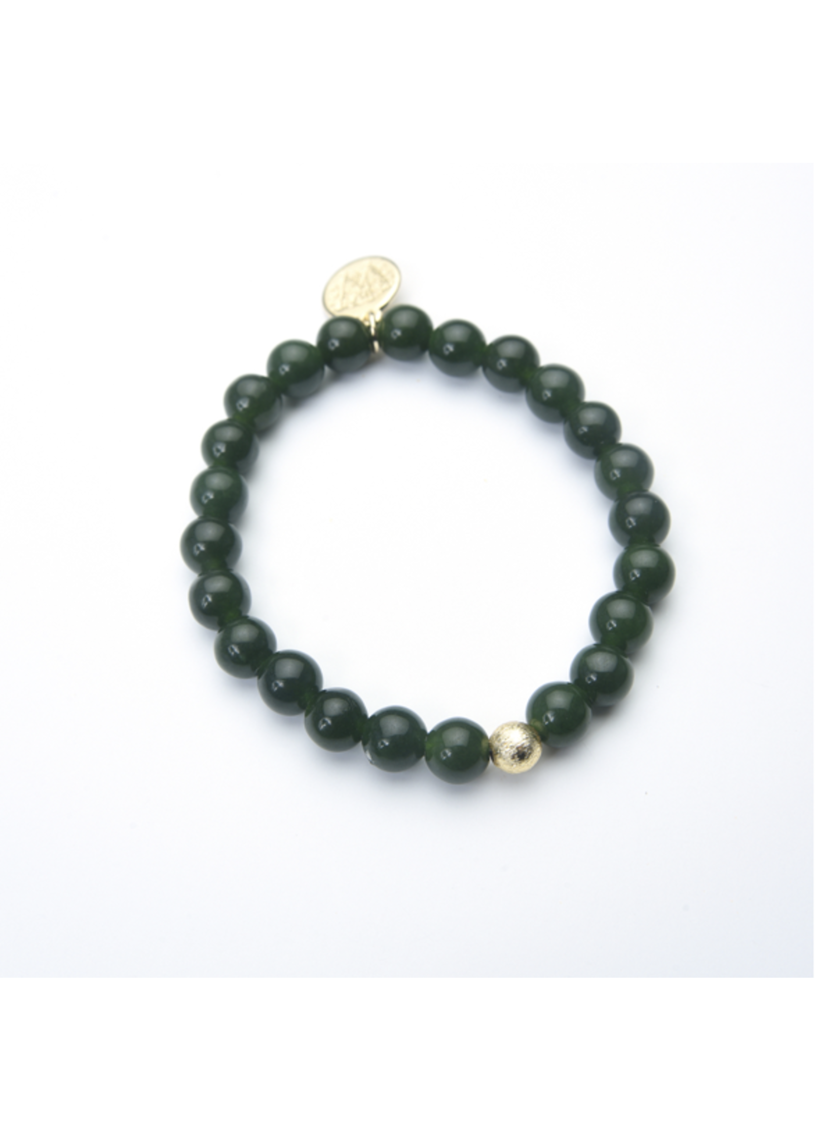 Wendy Perry Designs Chandler Birthstone Bracelet Burna Jade Peridot August