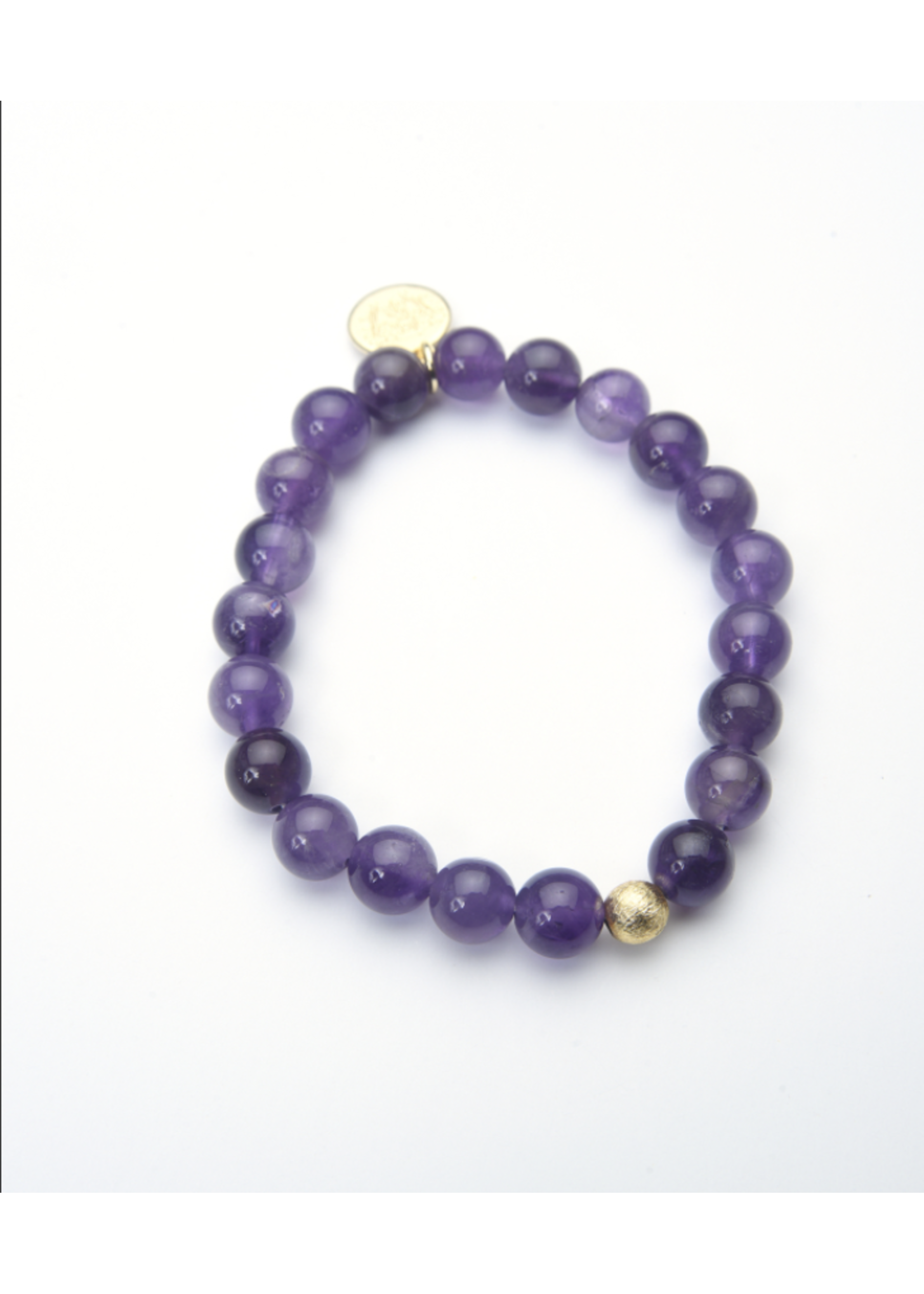 Wendy Perry Designs Chandler Birthstone Bracelet Amethyst February