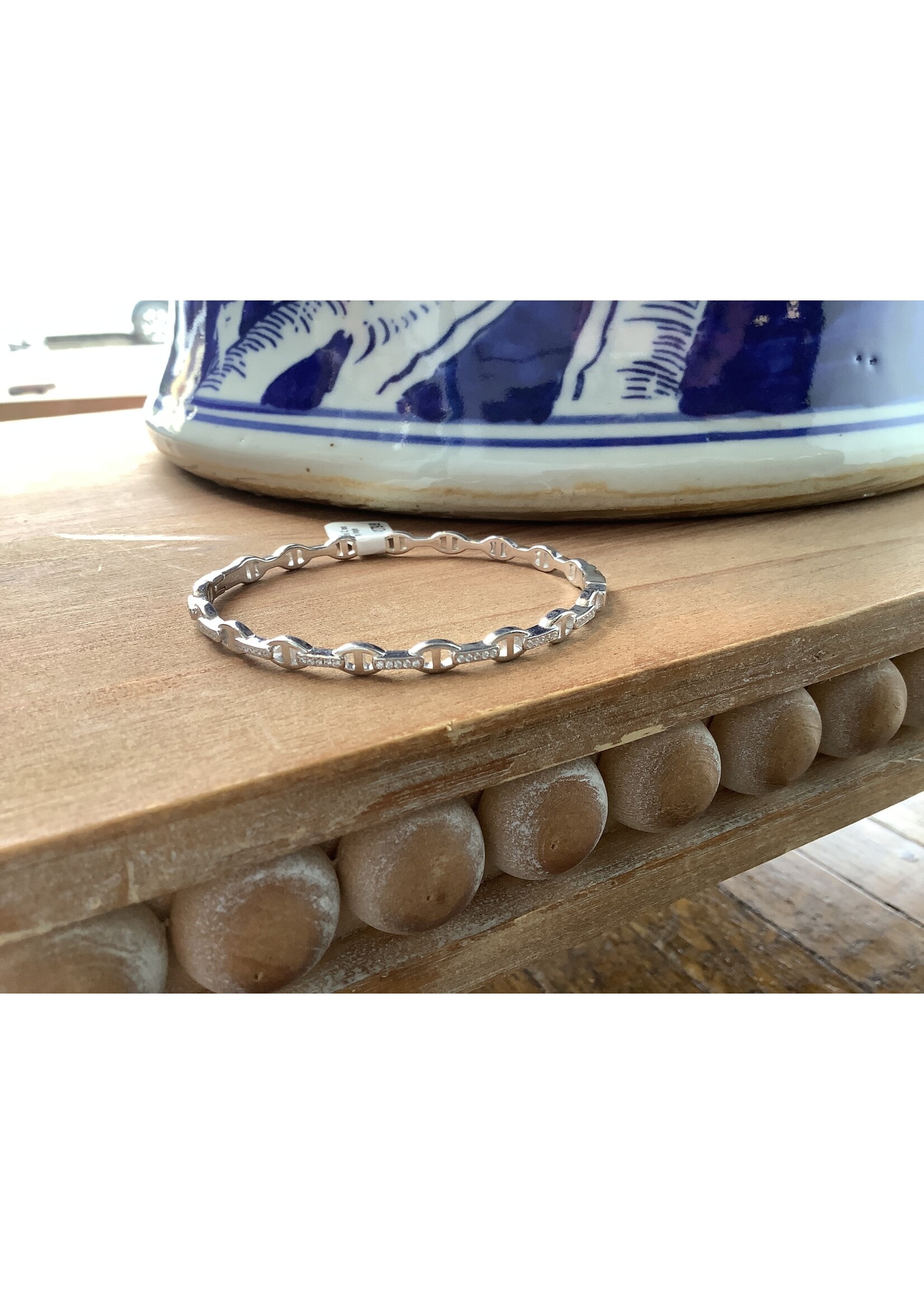 Jordans Gucci Link CZ and Sterling Bangle