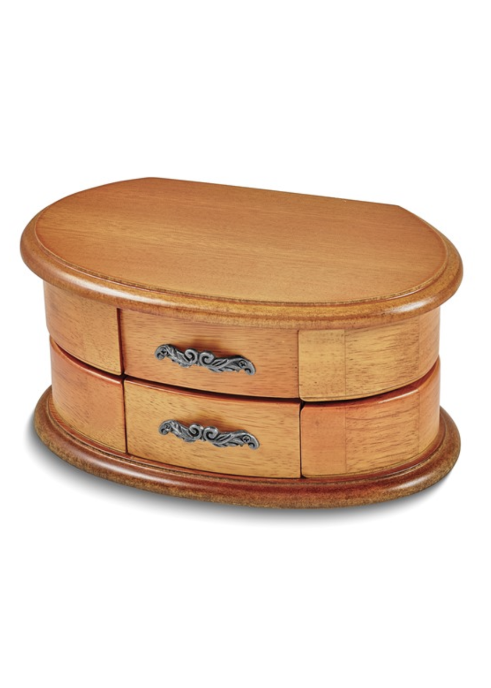 Jordans Wooden Ballerina Musical Jewelry Box