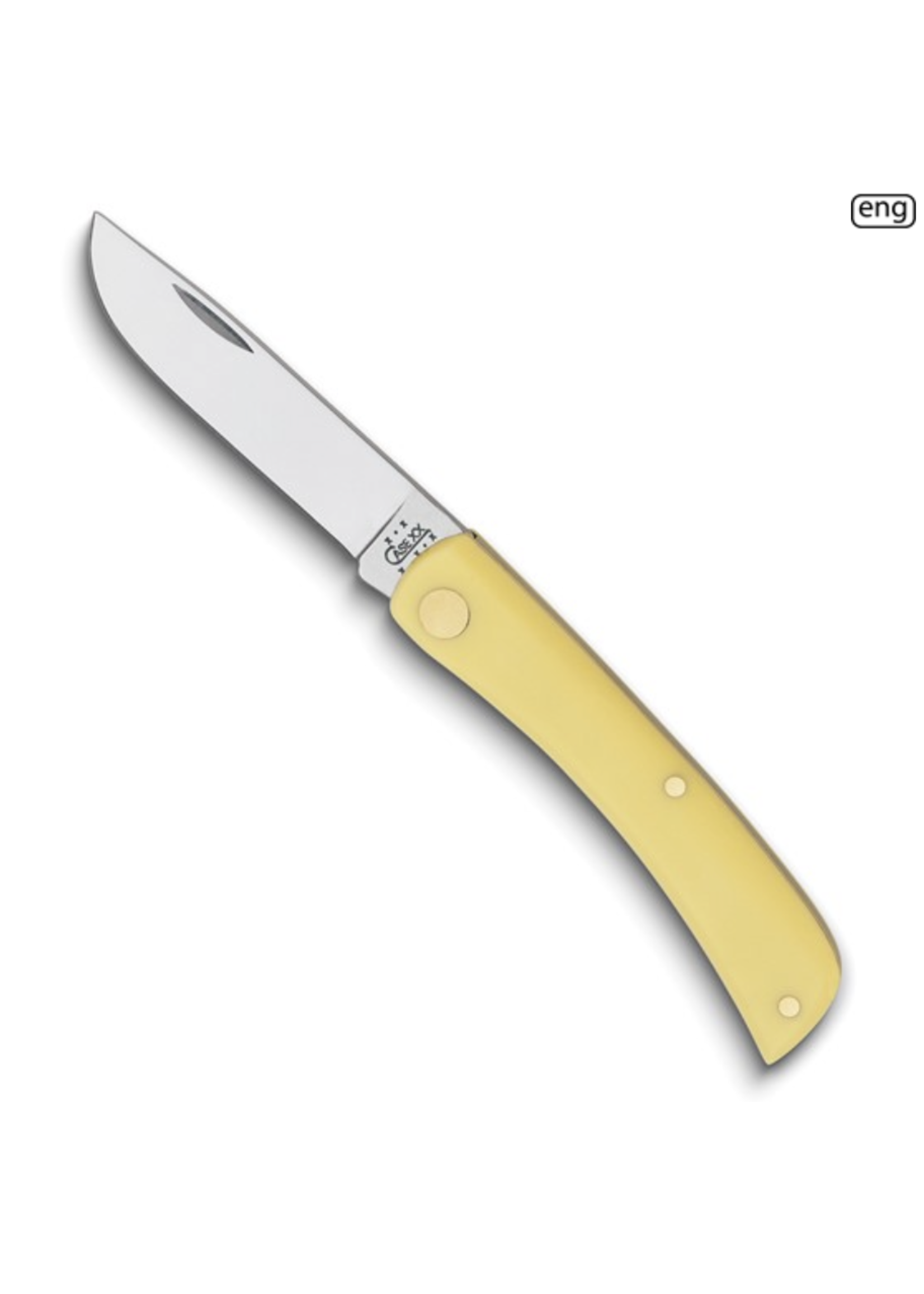 Case Yellow Sod Buster Jr Pocket Knife
