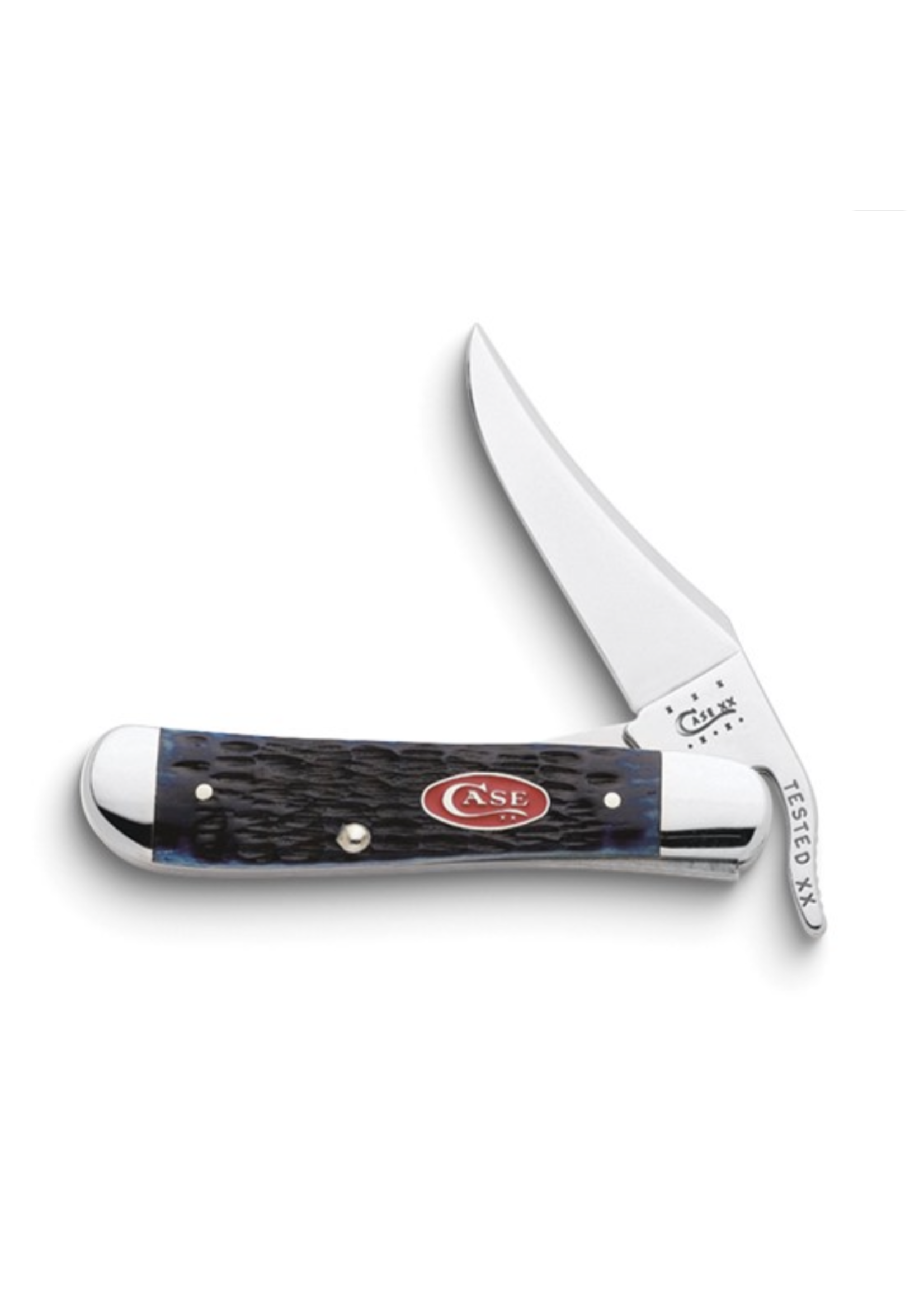 Case Navy Blue Russ Lock Pocket Knife