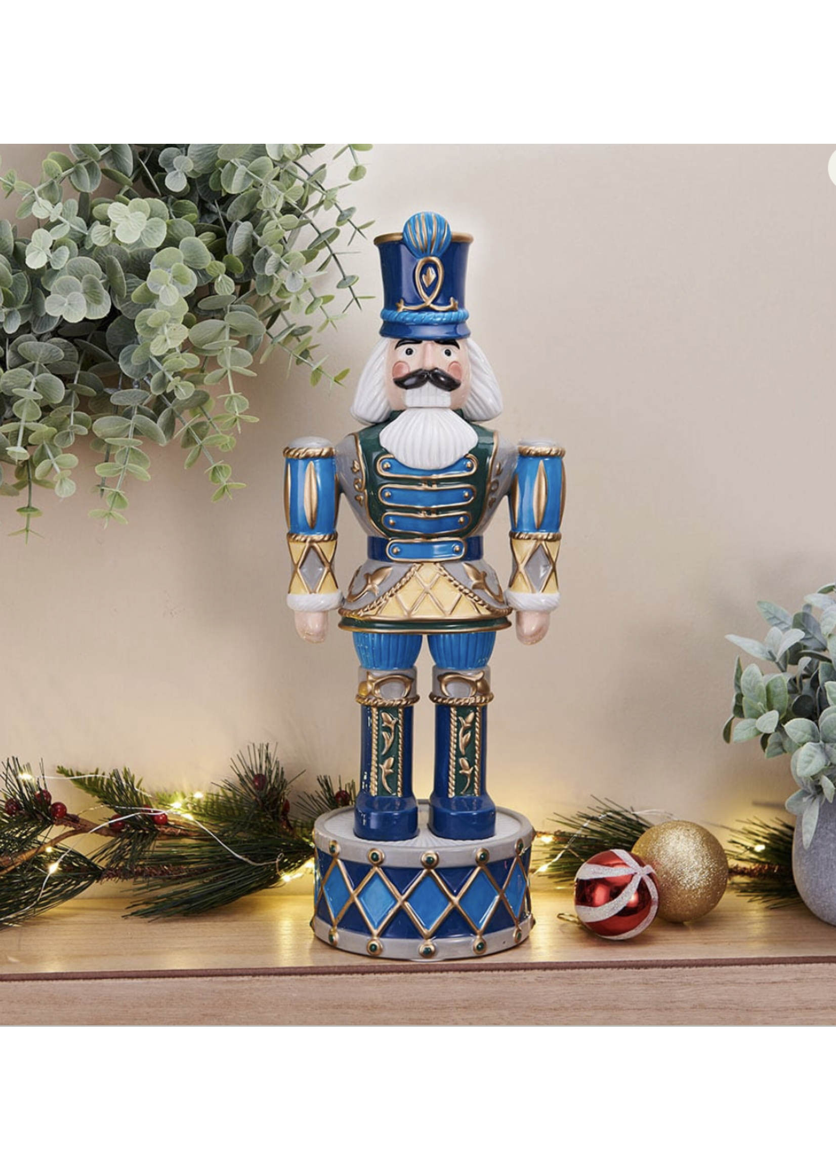 Fitz & Floyd Nutcracker Winter Whimsy Guard