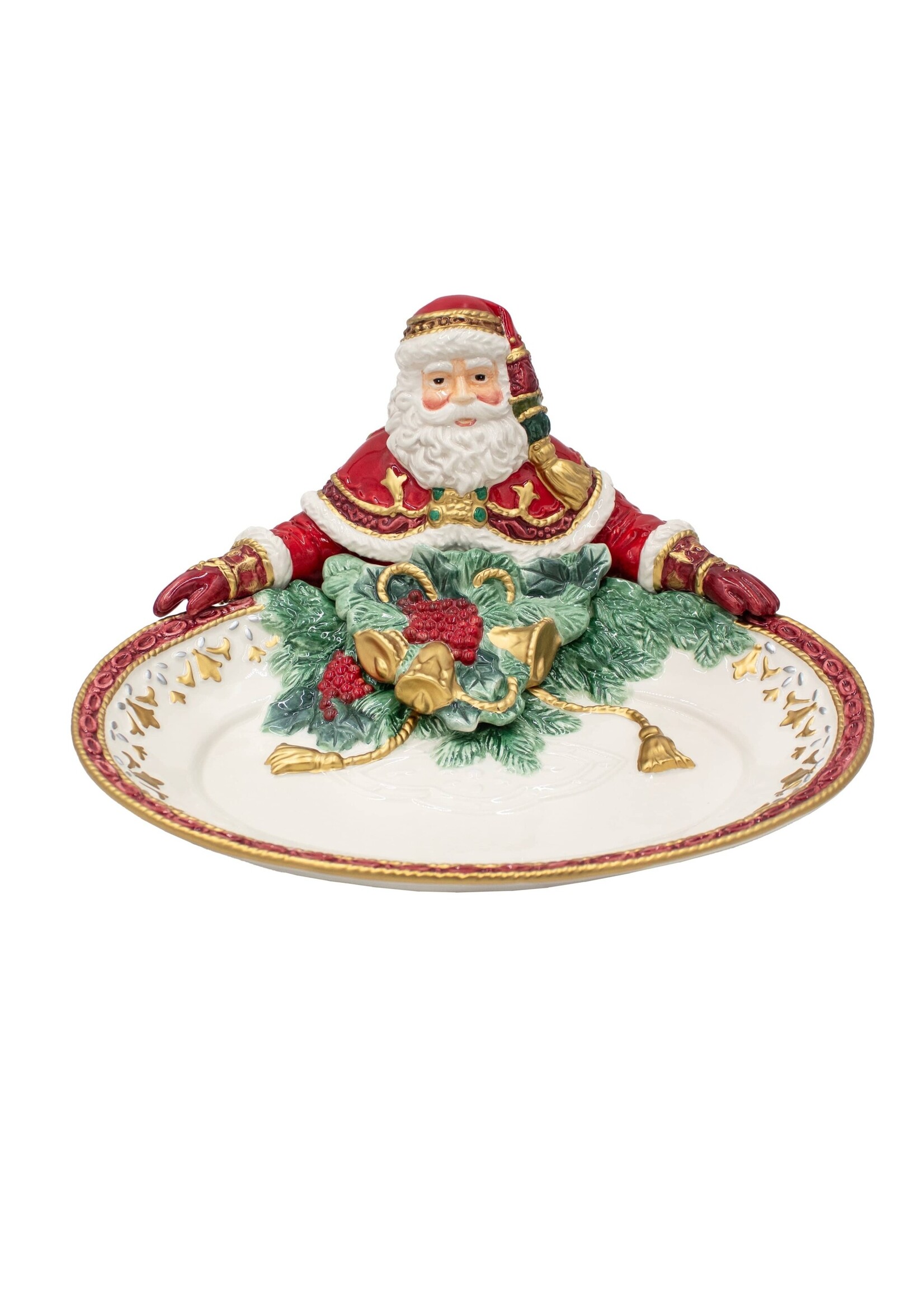 Fitz & Floyd Noel Santa Server