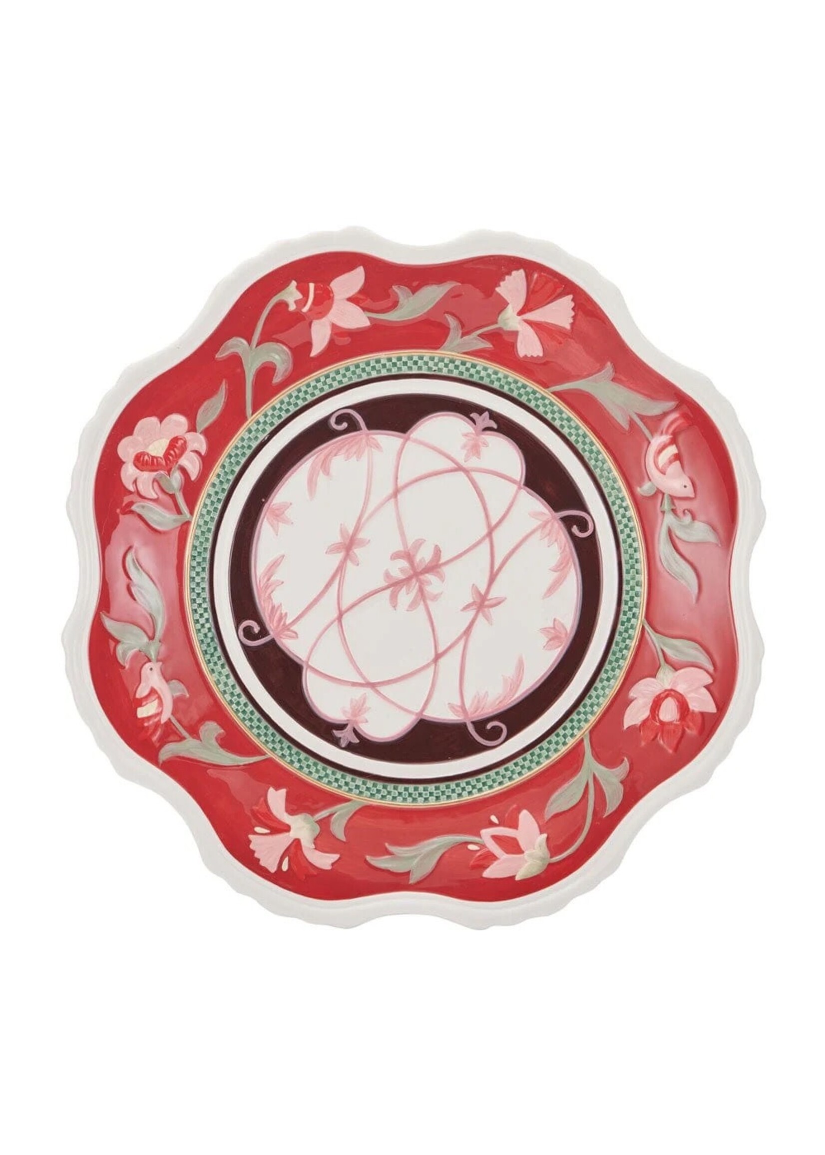Fitz & Floyd Chalet 15in Round Platter