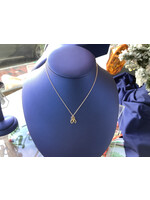 Shelton Metal 1888 Collection Recycled Sapphire Twins Necklace