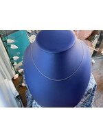 Jordans Adj Sparkle Cable 16in-18in 10k white gold