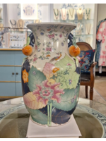 Jordans Tobacco Leaf Porcelain Vase