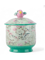 Jordans Green Songbird Lidded Candle