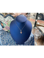 Jordans Tiny Opal CZ Cross