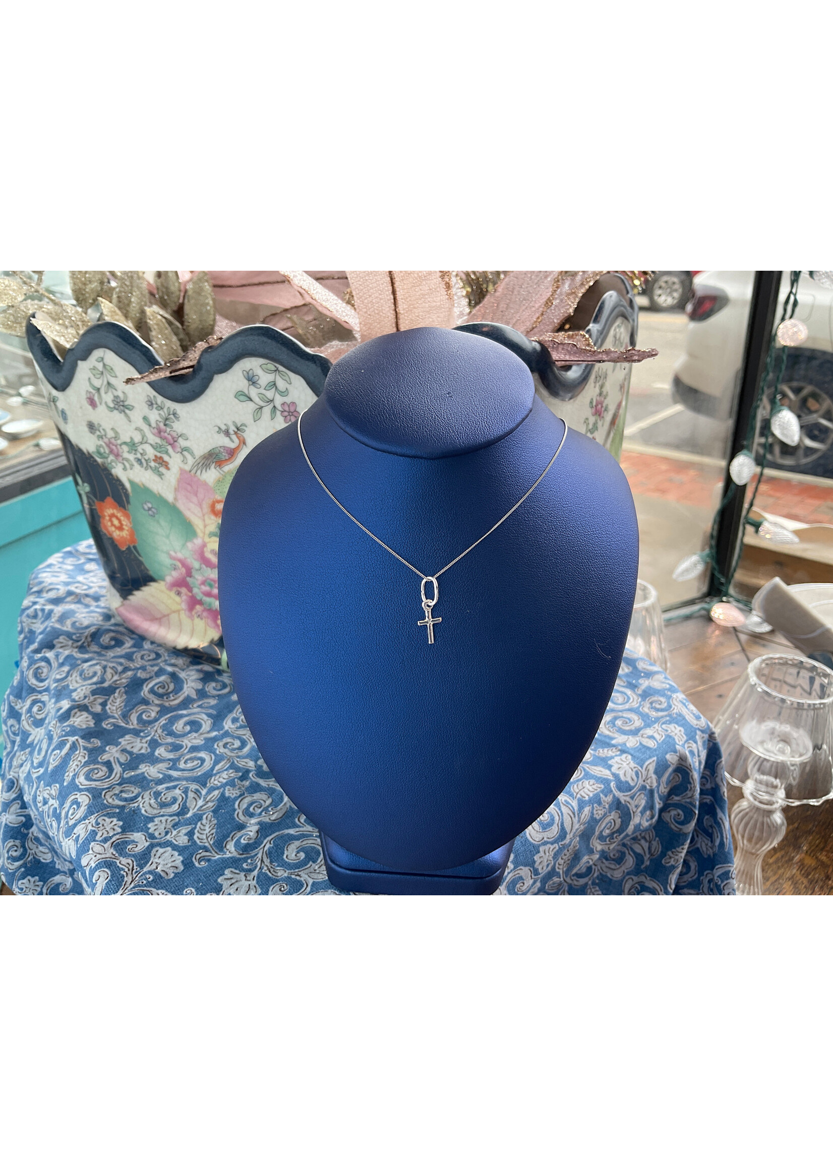 Jordans Dainty Everyday Sterling Cross Necklace