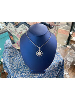 Jordans Micropave CZ Circle Pendant