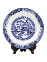 Jordans Blue Willow Border Accent Plate 8in