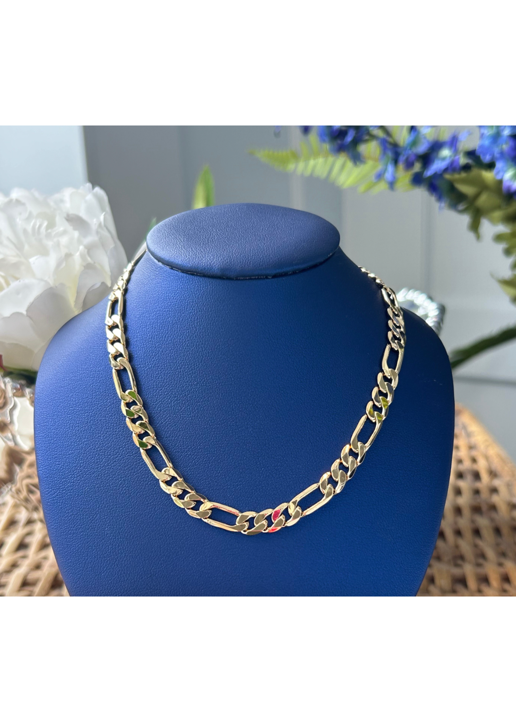 Jordans Forever Gold 6.5mm Figaro 20in