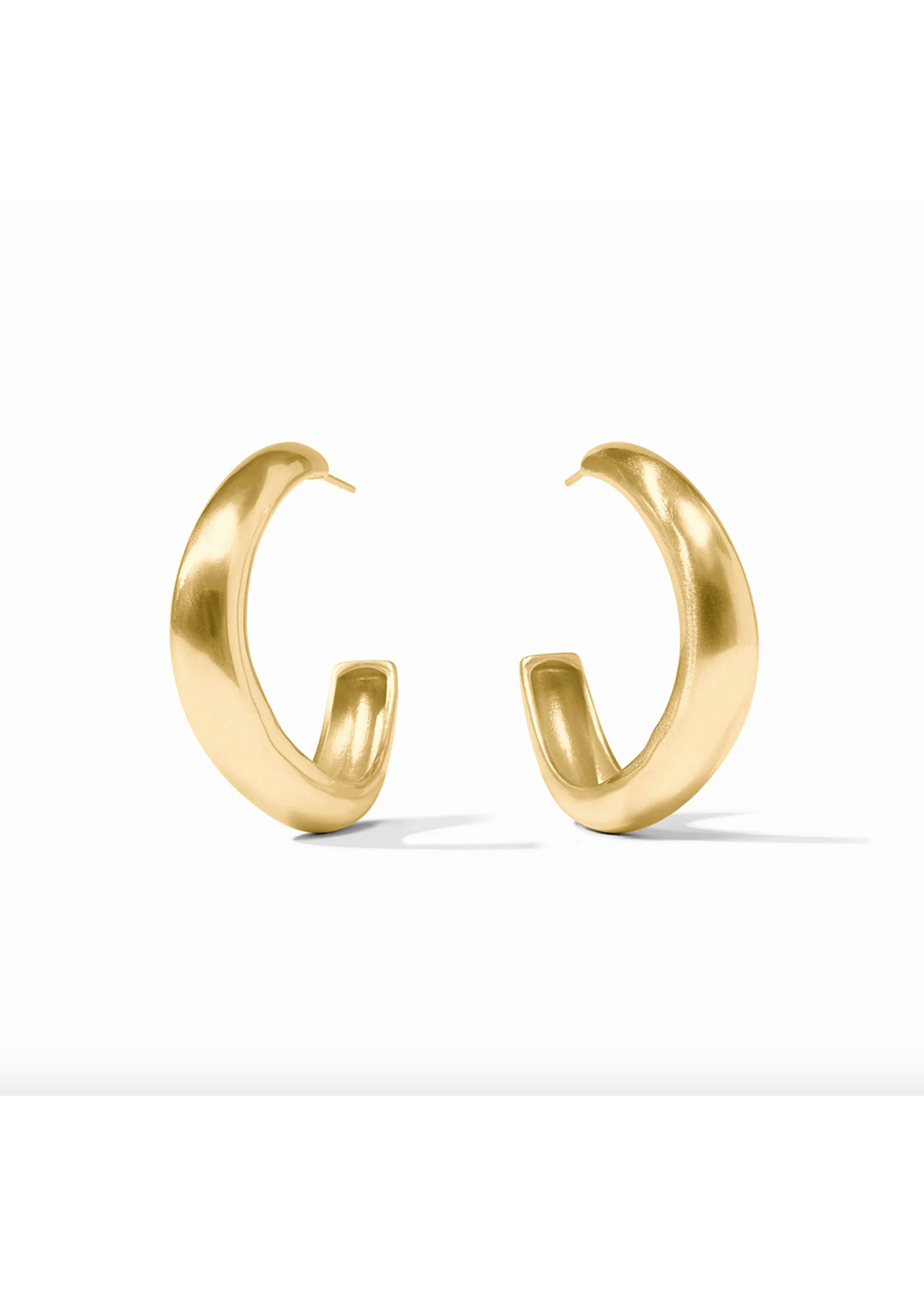 Julie Vos Wave Hoop Medium