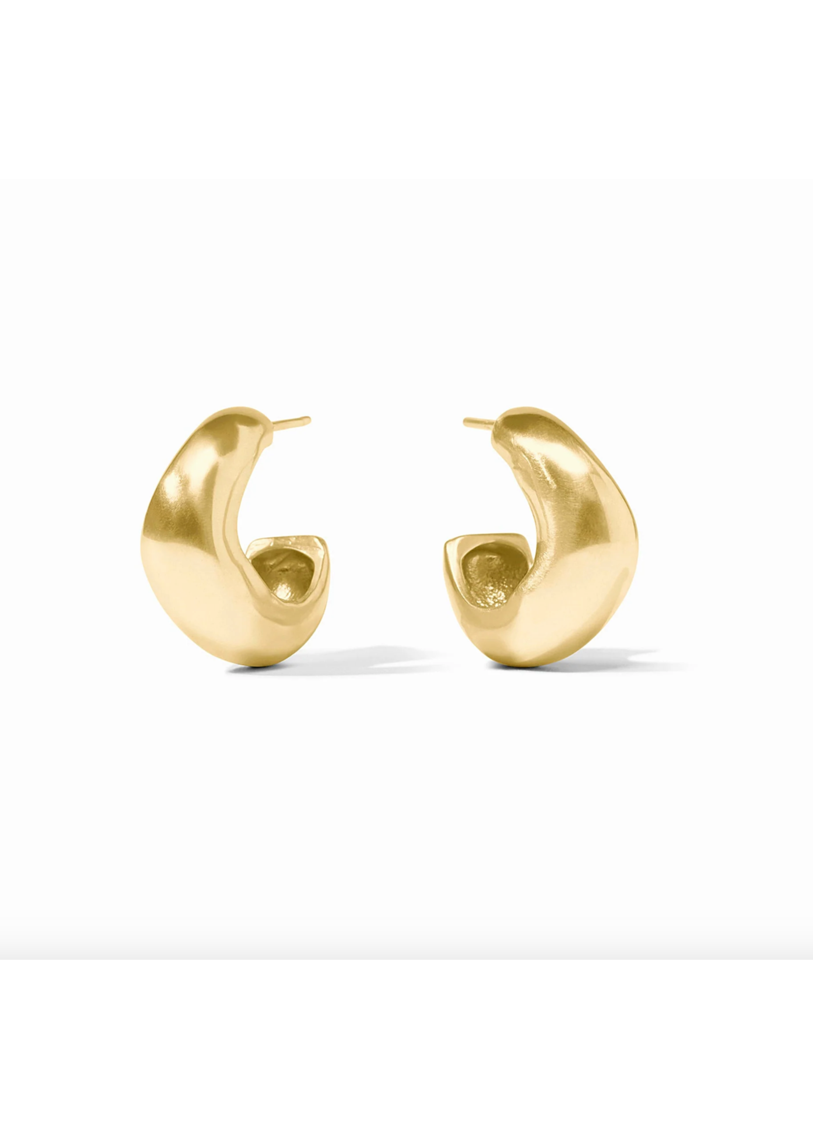 Julie Vos Wave Hoop Small