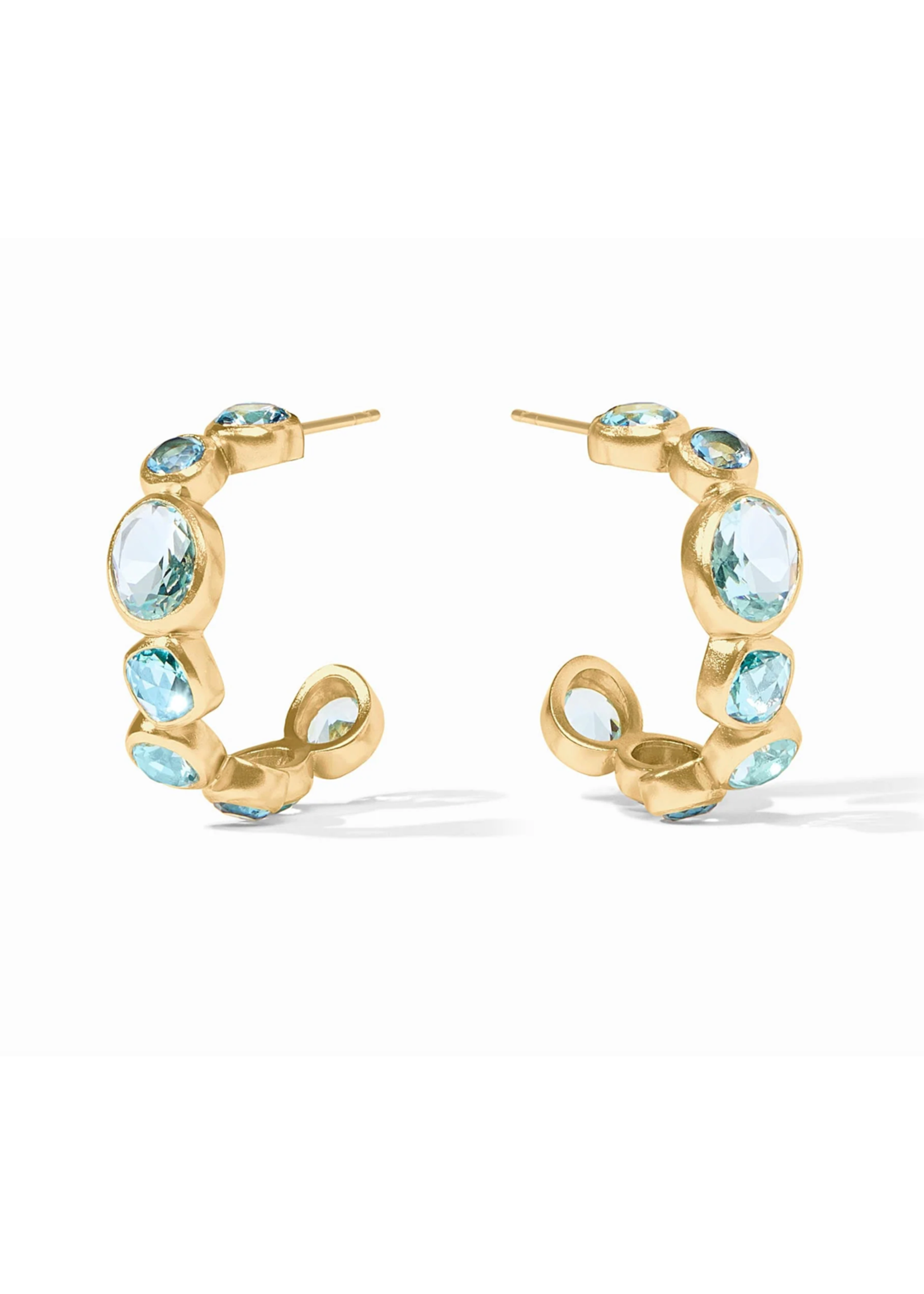Julie Vos Kaleidoscope Hoop Bahamian Blue