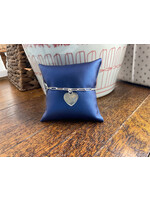 Jordans Toggle Sterling Heart Bracelet