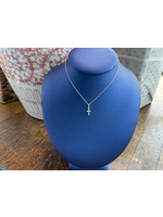 Jordans Sutton's Dainty Cross 14k White Gold