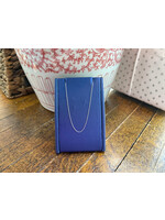 Jordans .6 mm 14k white gold Cable Chain 18in
