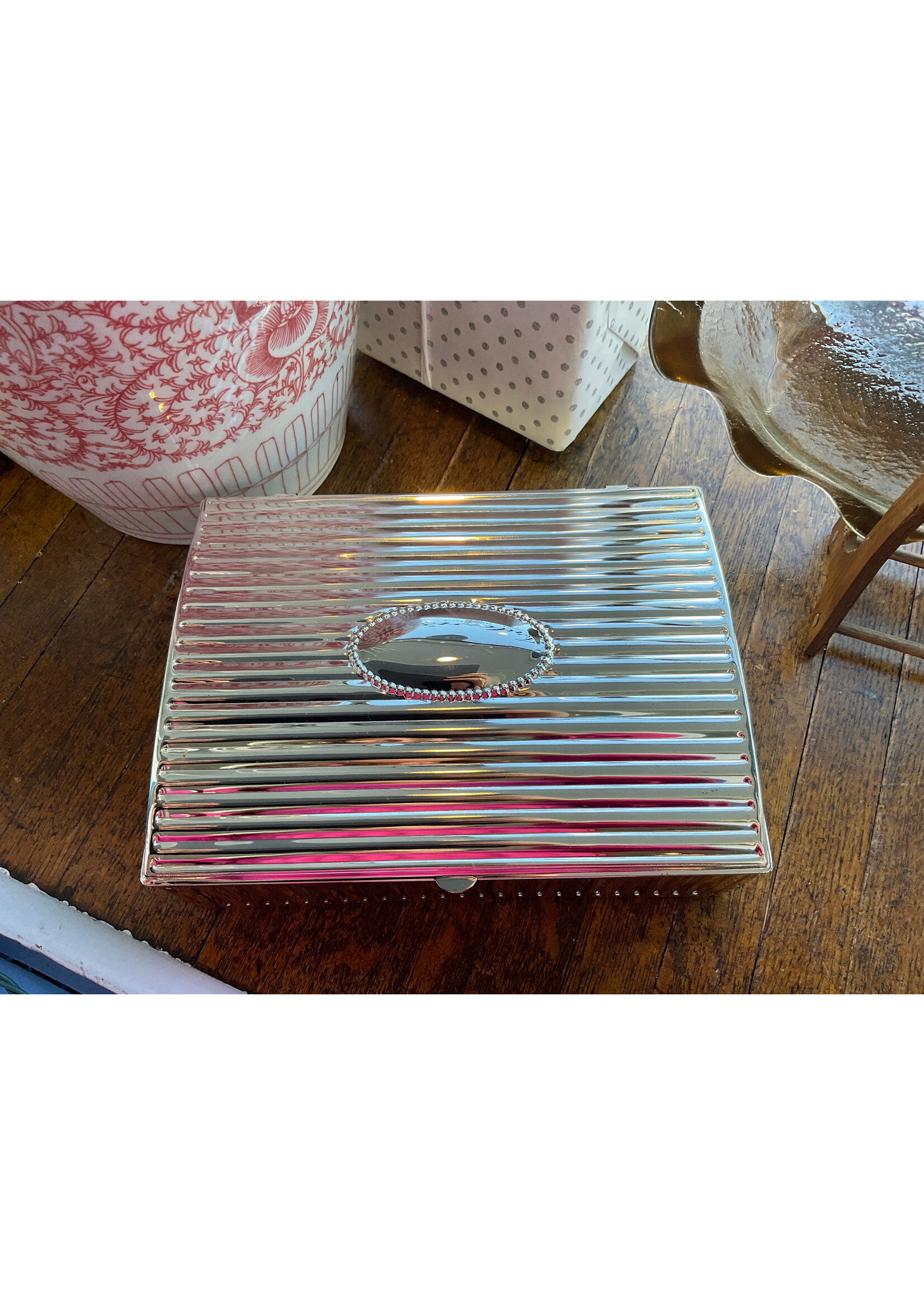 Jordans Large Rectangle Jewelry Box - Engravable