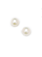 Jordans 4mm Pearl Stud in Sterling