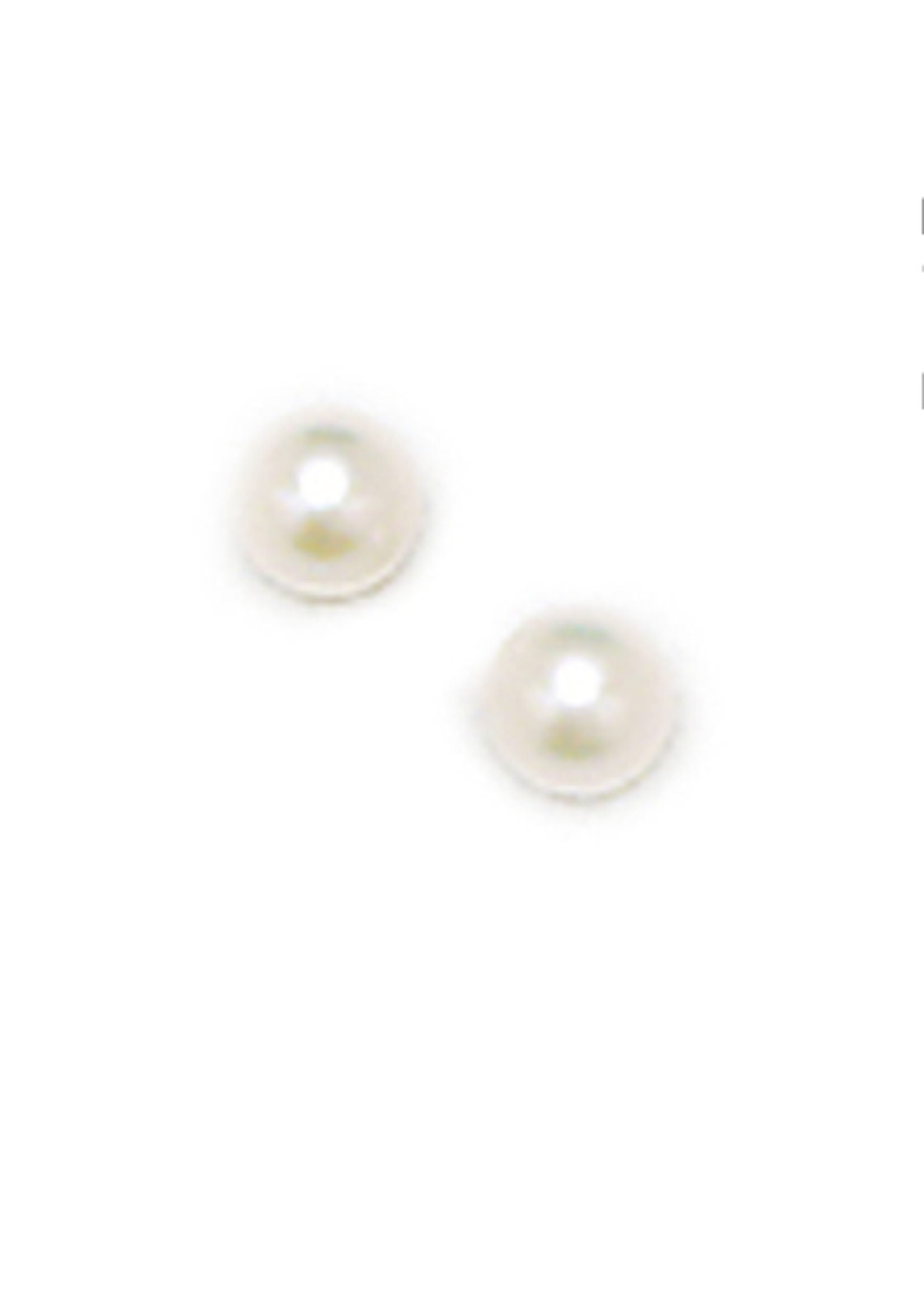 Jordans 4mm Pearl Stud in Sterling