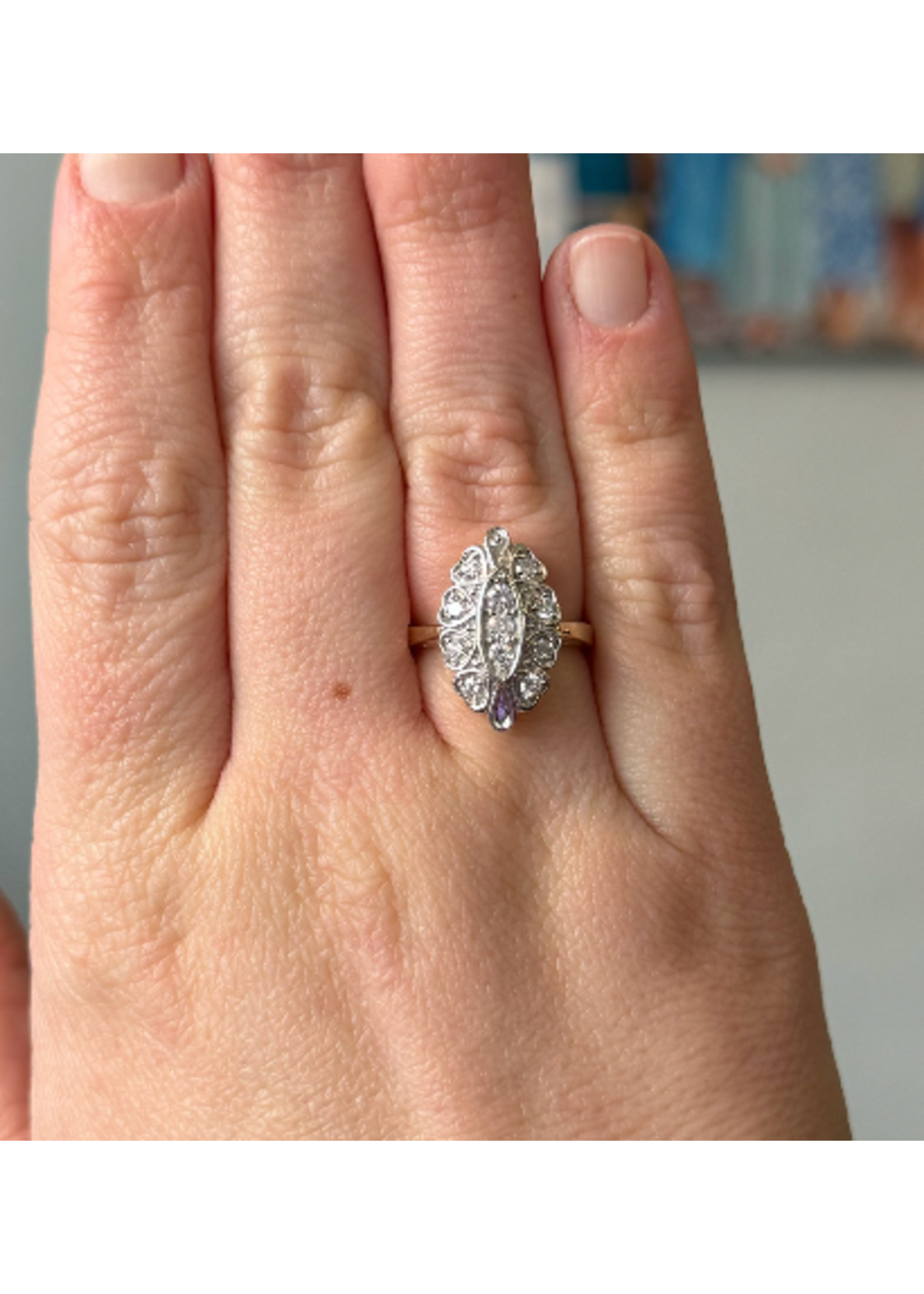 Jordans Duchess Ring 1/2cttw Diamond 10k Gold