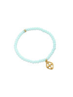 Gracewear Stretch Beaded Prayer Bracelet Turquoise Signature Collection