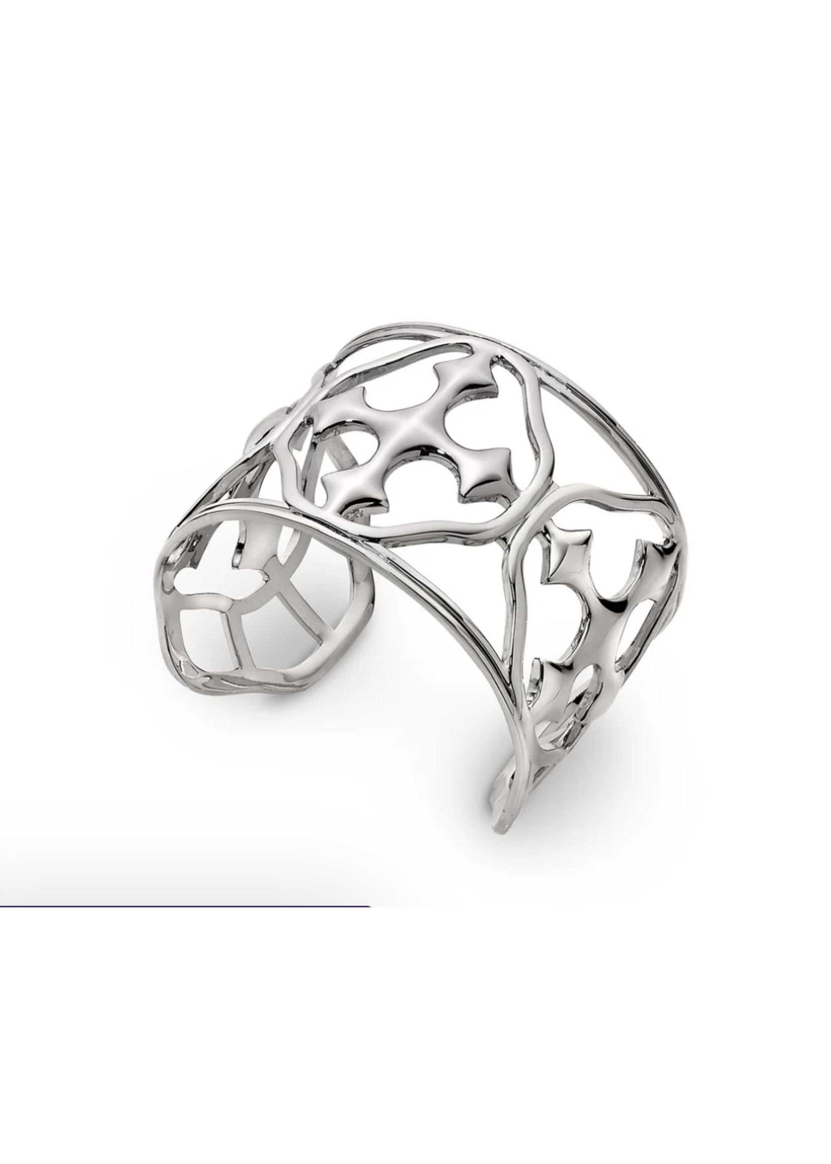 Gracewear Large Cuff Shield Bracelet SP Signature Collection