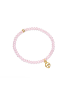 Gracewear Cherished Beaded Shield Bracelet pink Signature Collection