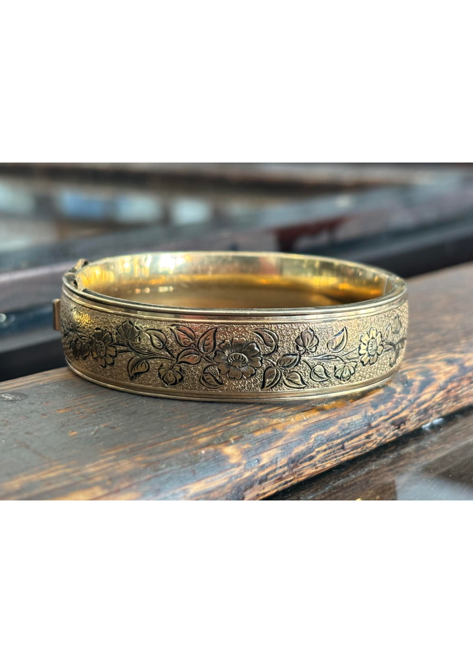 Jordans Vintage GF Floral Bangle