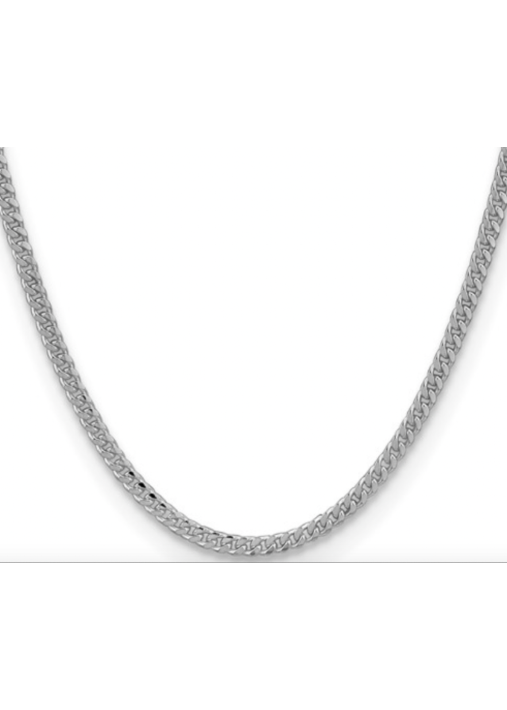 Jordans Sterling 3.25mm Domed Curb Chain 22in