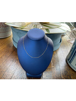 Jordans Everyday 14k Beaded Cable Necklace 18in