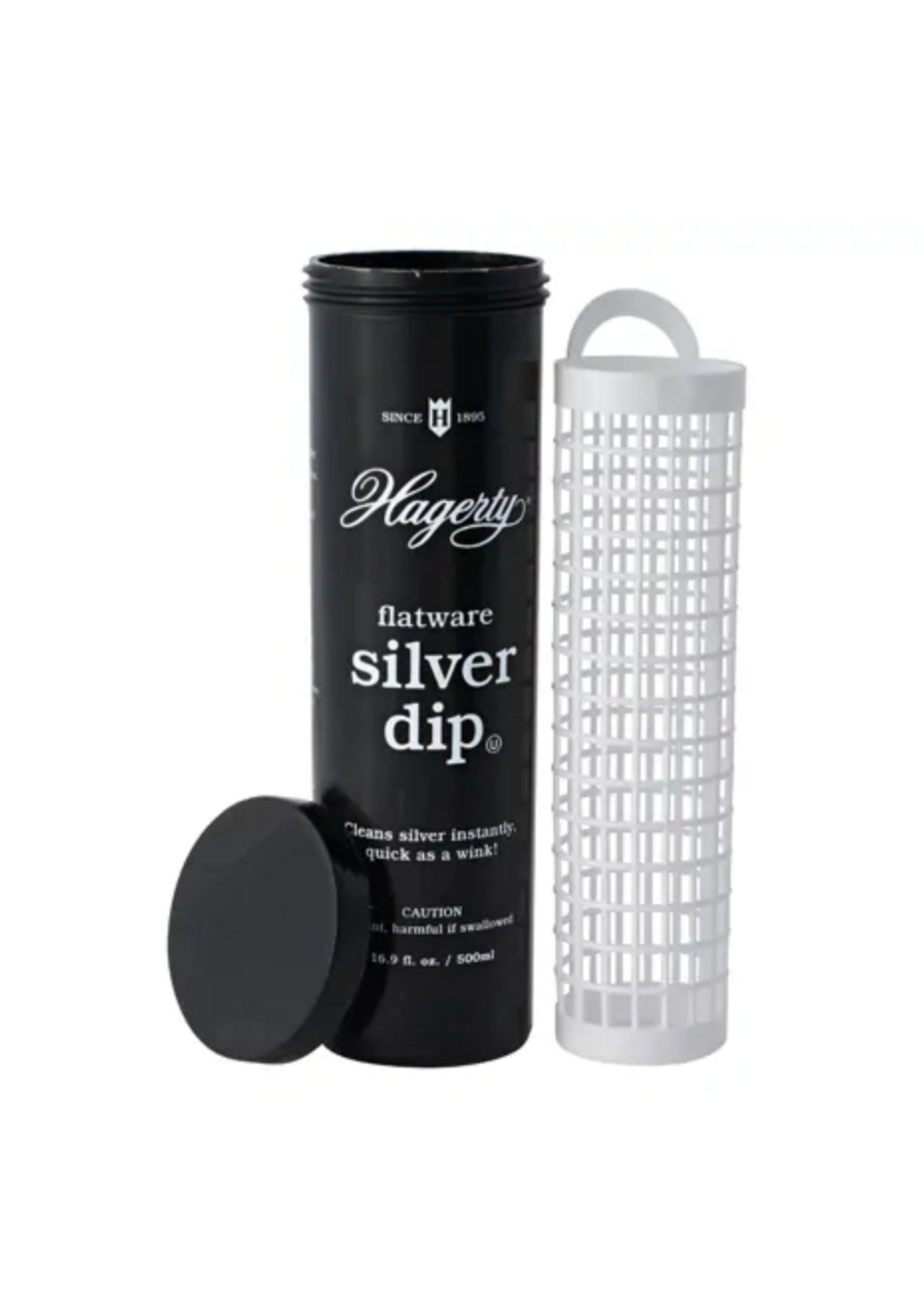 Hagarty Flatware Silver Dip Cleaner w Tray