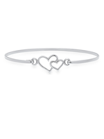 Jordans Sterling Heart Bangle