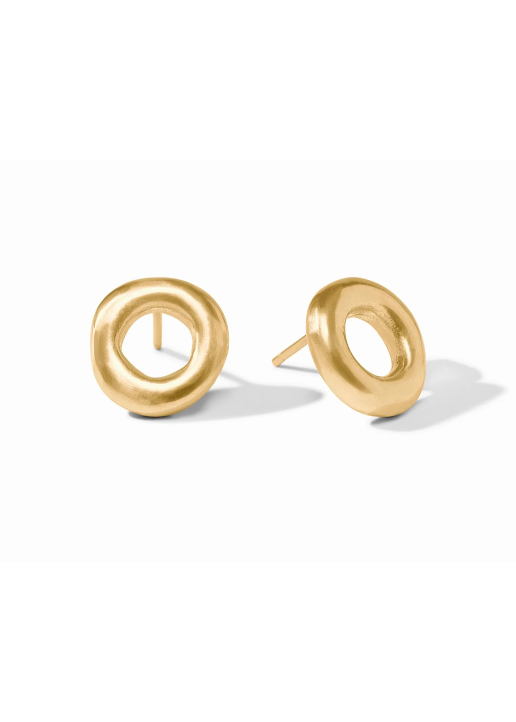 Julie Vos Wave Circle Stud